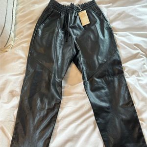 Vegan leather Ramy Brook Joggers